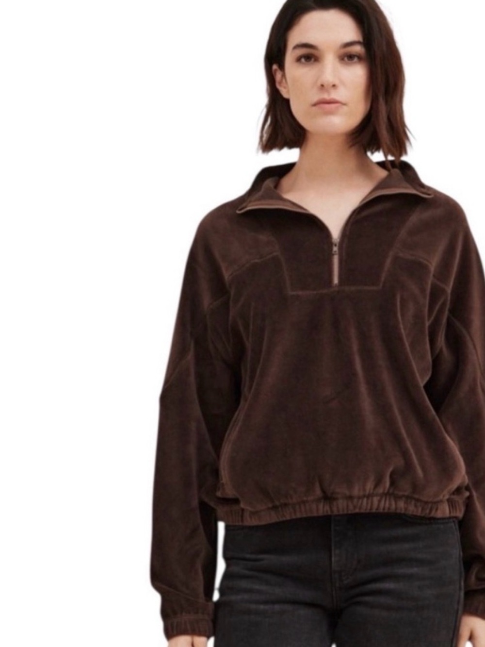 Women's Cozy Brown Teddy Jacket
